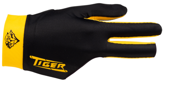 Tiger Black & Yellow Glove - Bridge Hand Right